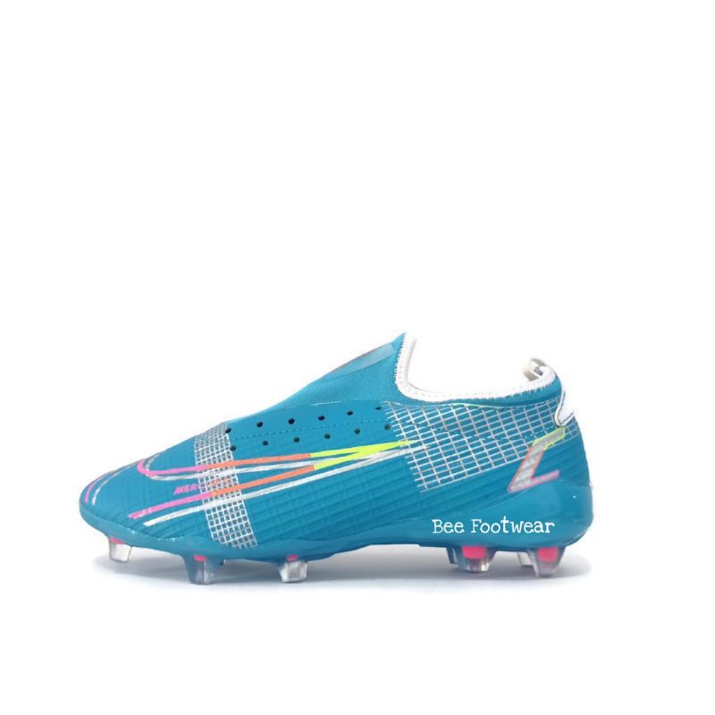 Sepatu Sepak Bola Termurah Sepatu bola semi boots nike mercurial Tosca Pink-1