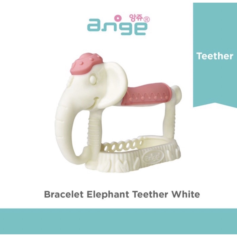 ANGE Elephant Bracelet Teether - Gigitan Bayi