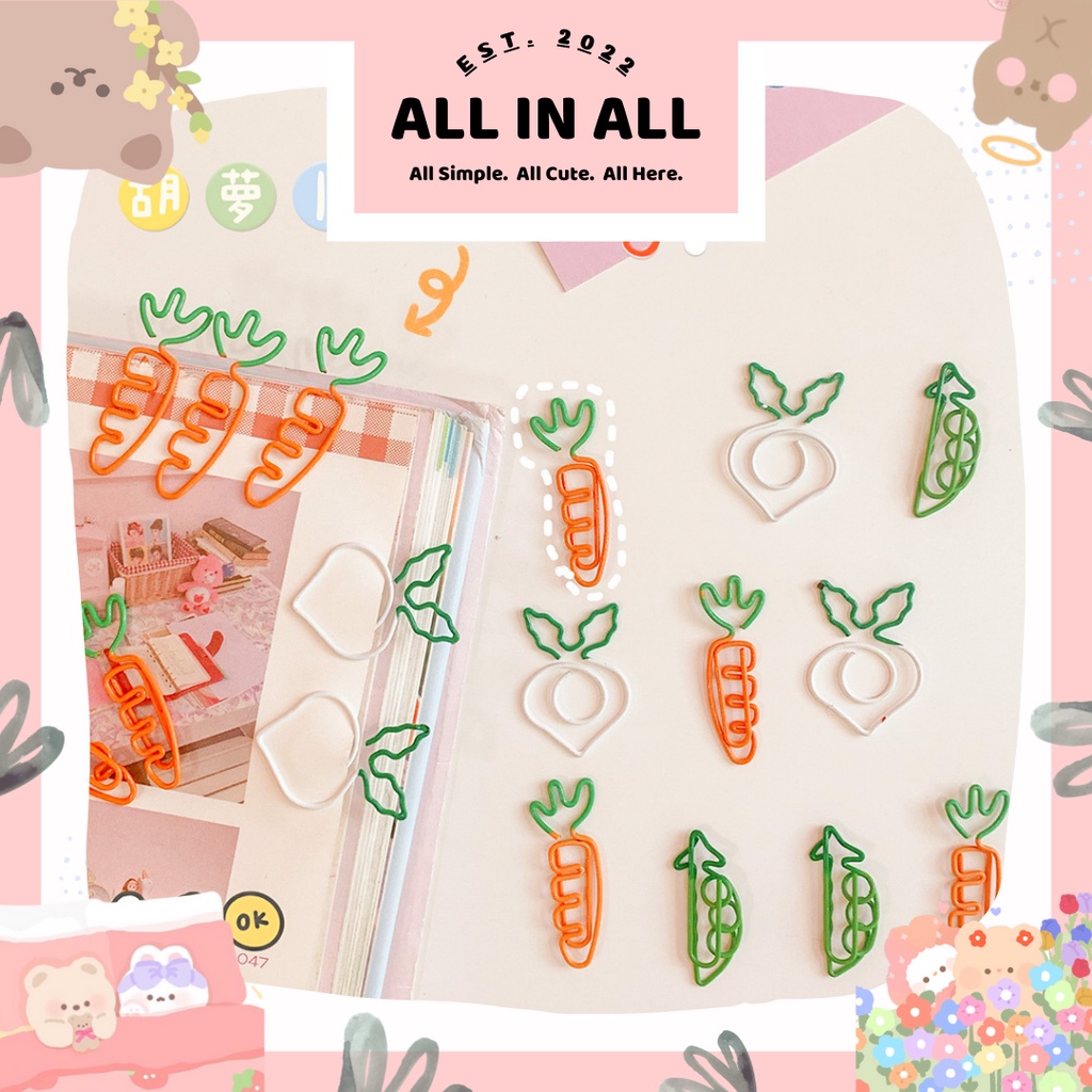 

❤️ALL IN ALL❤️PAPER KLIP / CLIP MODEL LUCU KARAKTER IMUT