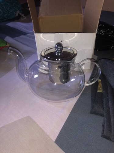 Teko Teh Infuser 400ml Dan 600ml / Tea Pot Stainless / Kungfu Teapot Chinese Tea / Teko Teh Kaca