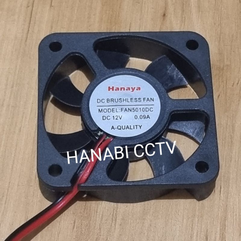 Kipas Fan DC 5cm 12v HANAYA