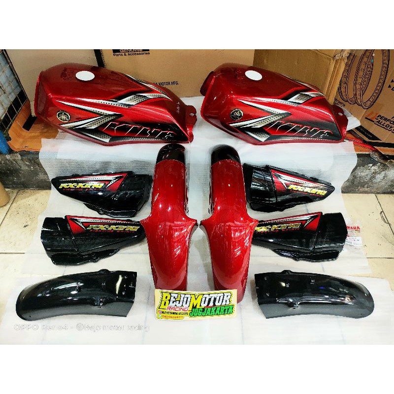paket body set RX KING  merah marun 2008  full original