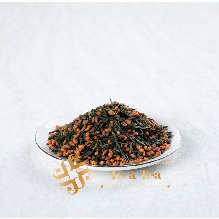

TEH-DAUN- KAZU (SENCHA) GENMAICHA - 100% JAPANESE ROASTED RICE GREEN TEA 100G -DAUN-TEH.