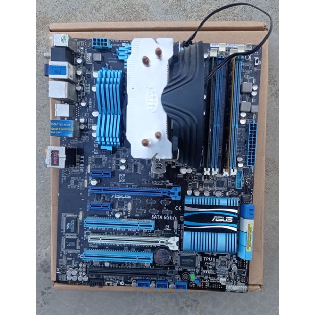 Motherboard Asus p8p67 + Intel core i5 3470 + RAM 8GB + Gammaxx 200T
