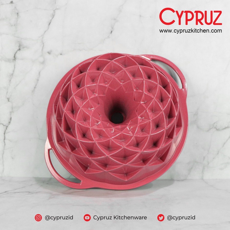 Cypruz Cake Bundt Pan / Loyang Pandora LC-0559