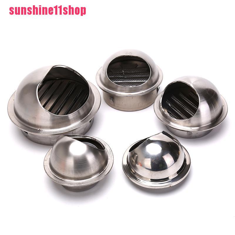 1 Pc Ventilasi Udara Dinding Langit-Langit Bahan Stainless Steel