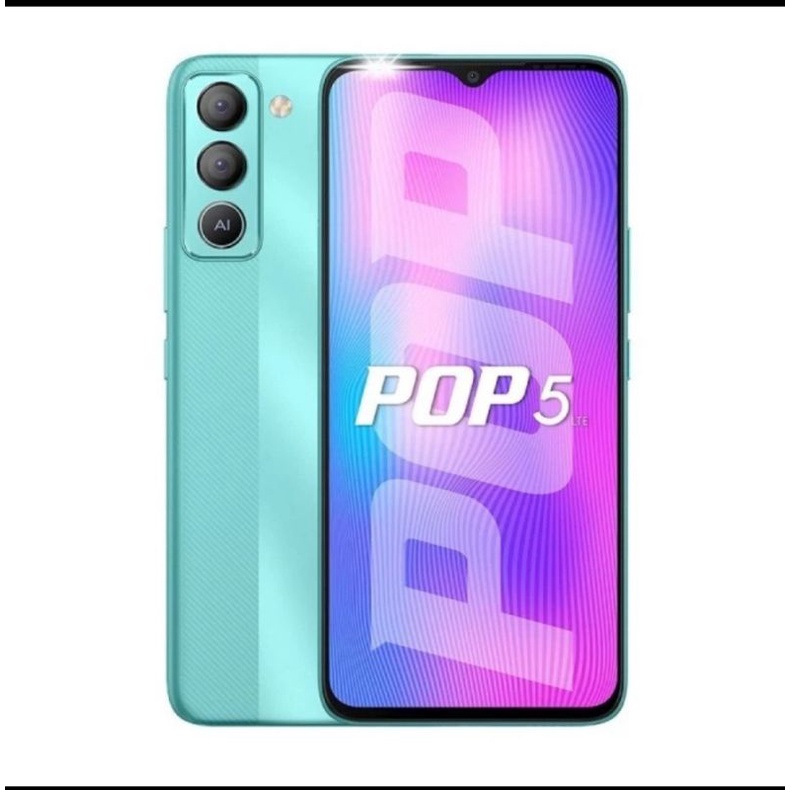 Tecno Pop 5 LTE 2/32 Ram 2GB Internal 32GB Garansi Resmi