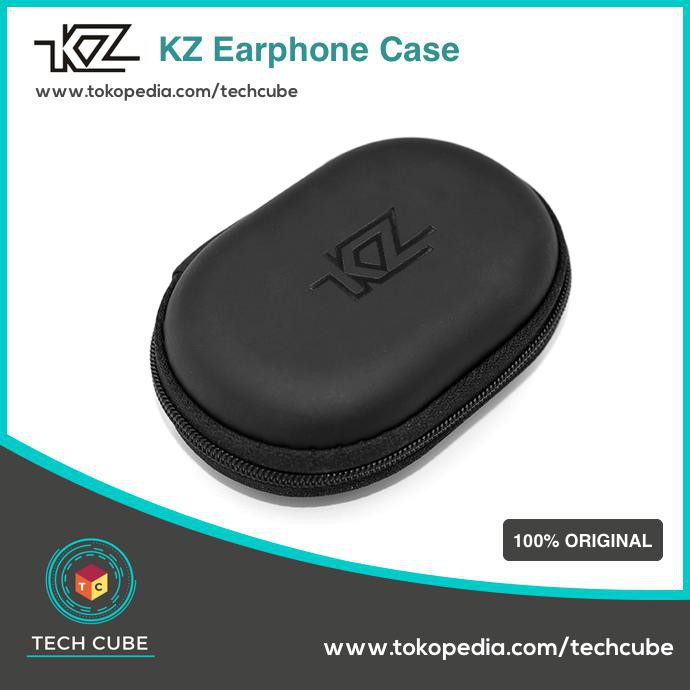 Jual ORIGINAL KZ Earphone Storage Hard Case High Quality Tas Earphone KZ