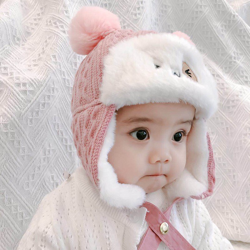 LKM218 TOPI ANAK MOTIF BERKARAKTER TOPI FASHION BABY HAT HANGAT NYAMAN [1KG 11PC] LITTLE KUMA-7