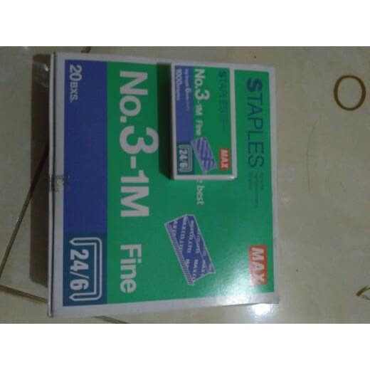 

isi Staples max no 3 / isi stapler max