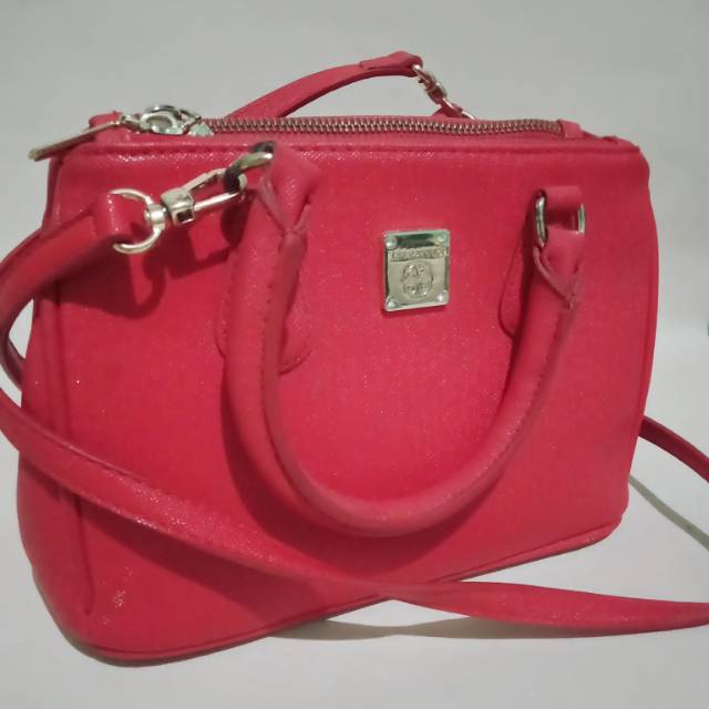 Preloved Les Catino Promesa mini sachel red
