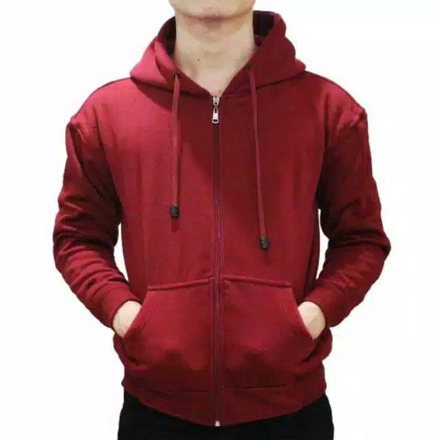 NEW Sweater Jaket Pria Hoodie zipper polos Hijau original premium