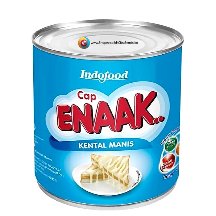 Jual Cap Enaak SKM Indofood Susu Kental Manis Cap Enaak 375gr