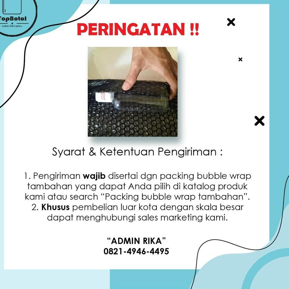 

BOTOL KACA BENING TOMAT 340ML + TUTUP | KEMASAN MADU | AIR MAWAR | SAOS | ISI 12 PCS H36H