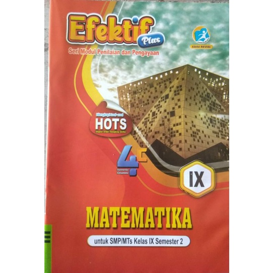 LKS EFEKTIF PLUS MATEMATIKA KELAS 9 SEMESTER 2