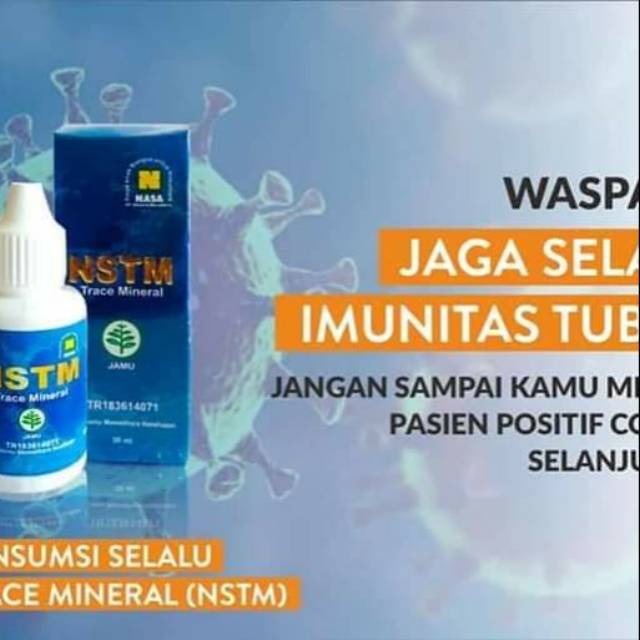 Nasa Trace Mineral Obat Tetes Herbal NASA (NSTM)