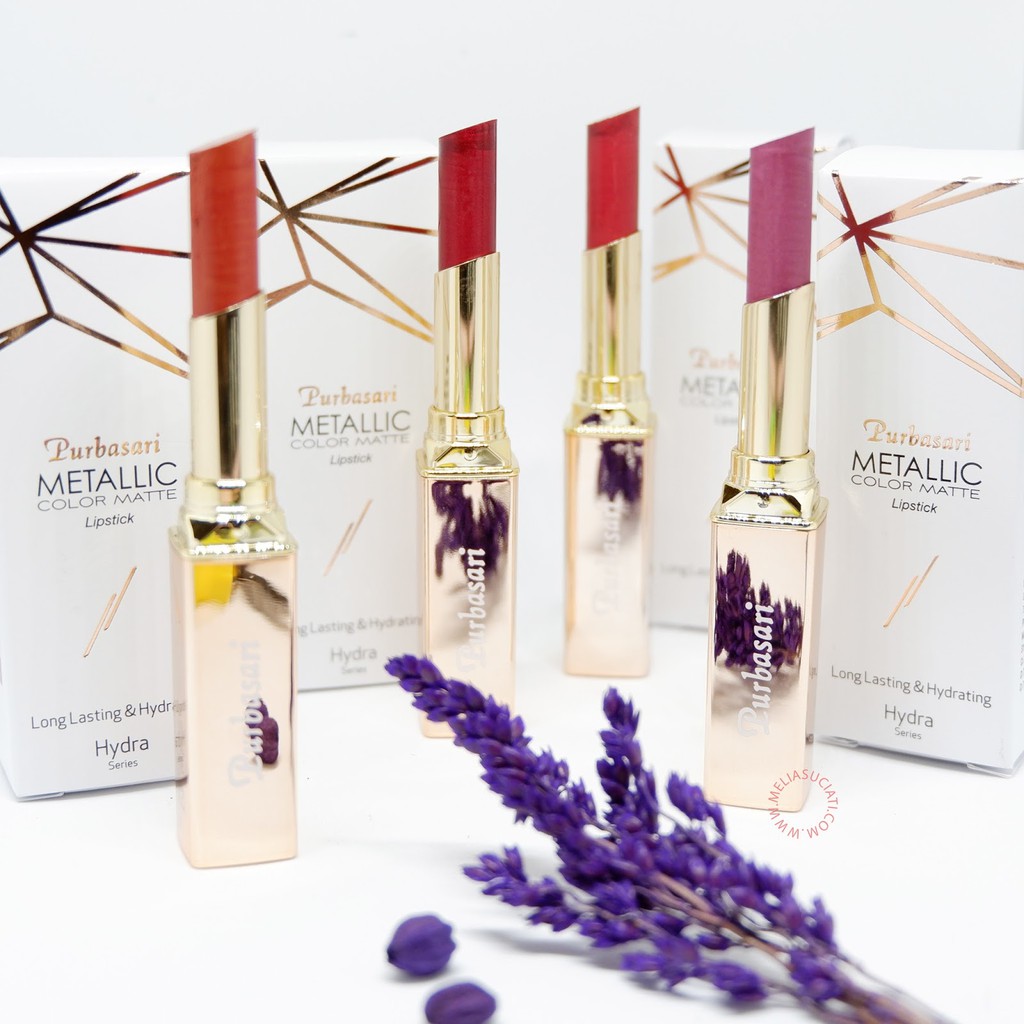 LIPSTIK PURBASARI METALIC / LIPSTIK PURBASARI METALIK