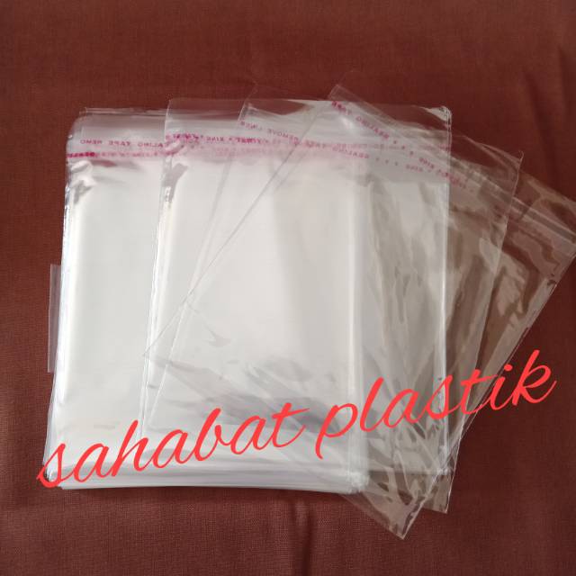 

Plastik OPP/plastik lem perekat per pack 100 lembar