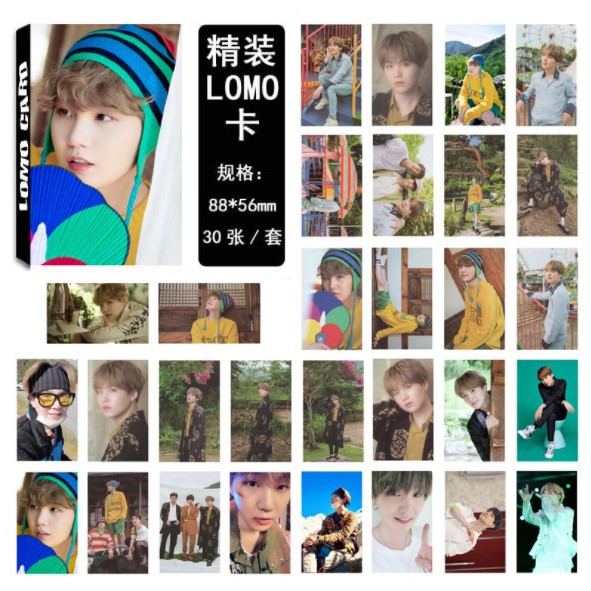 BLSM BTS kartu lomo card set 30 pcs love yourself summer bangtan boys kpop bt21