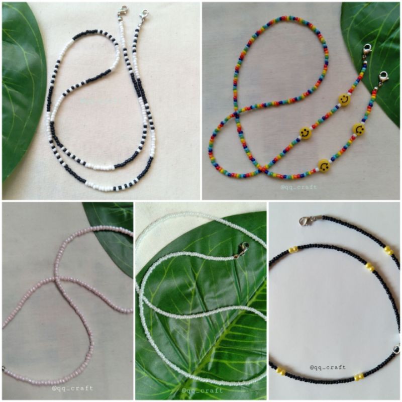 STRAP MASKER | KALUNG MASKER | GANTUNGAN MASKER | LANYARD MASKER KOREA | TALI PENGGANTUNG MASKER