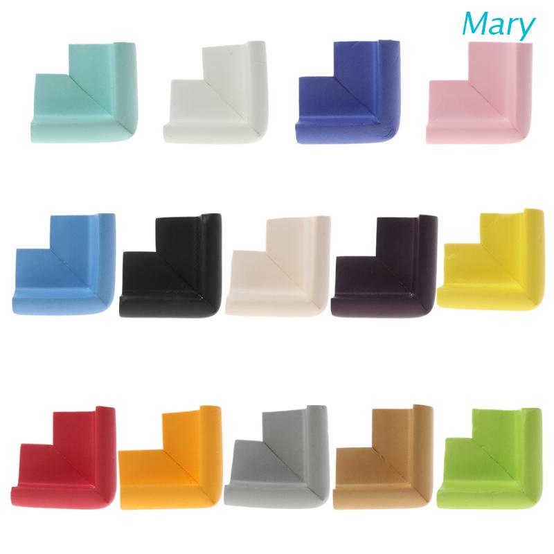 Mary Pelindung Sudut Meja Bentuk L Bahan Karet Untuk Keamanan Bayi / Anak