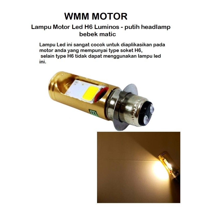 Lampu Led Motor Fino Warna Biru - LAMPUTASOR