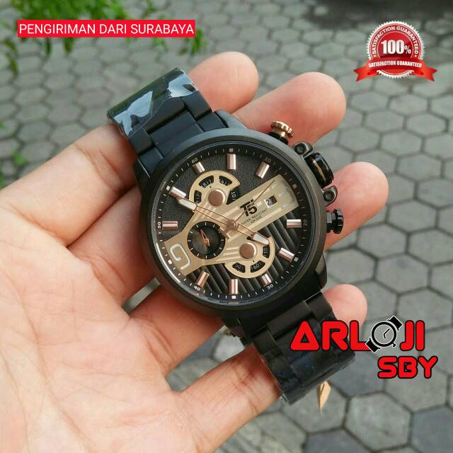 JAM TANGAN PRIA T5 H3610 CHRONOGRAPH ORIGINAL TAHAN AIR