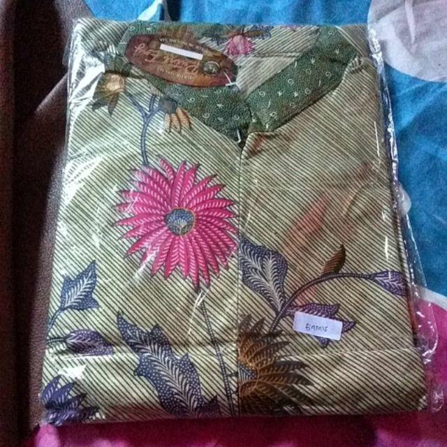 Gamis Batik Abaya Freesia Modern Fashion Wanita Batik Solo