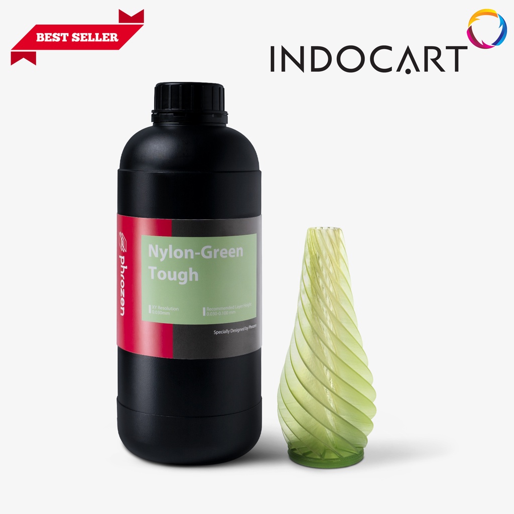 INDOCART Tinta Resin 3D printer Phrozen Nylon Green Tough Resin-500g