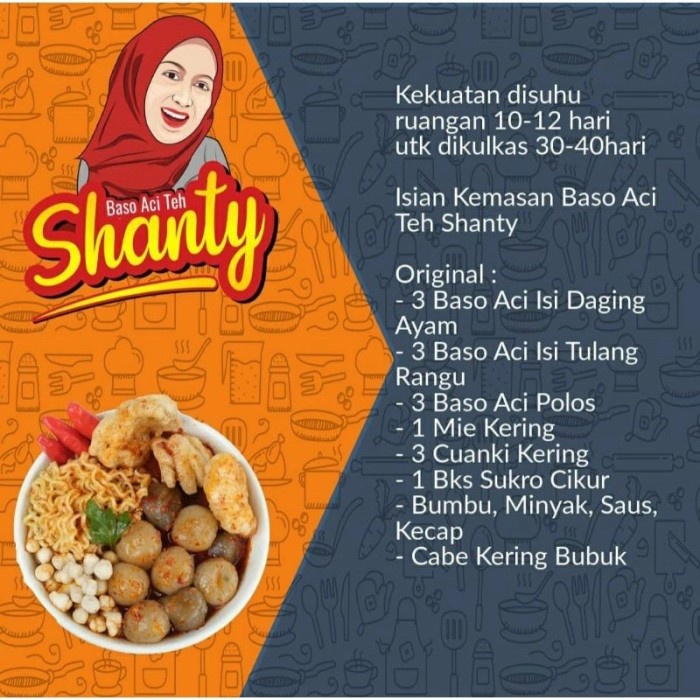 

⭐ COD ⭐ PAKET HEMAT BASO ACI TEH SHANTY ORIGINAL ISI 4