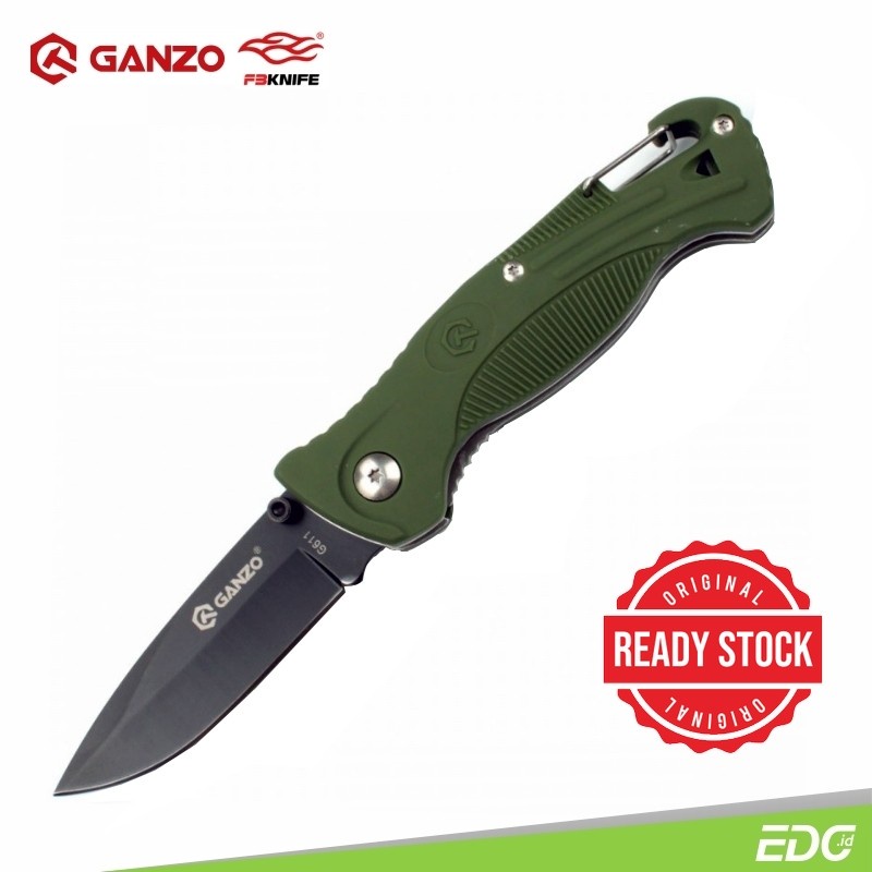 Ganzo G611-GR 420C Steel Green Survival Tools