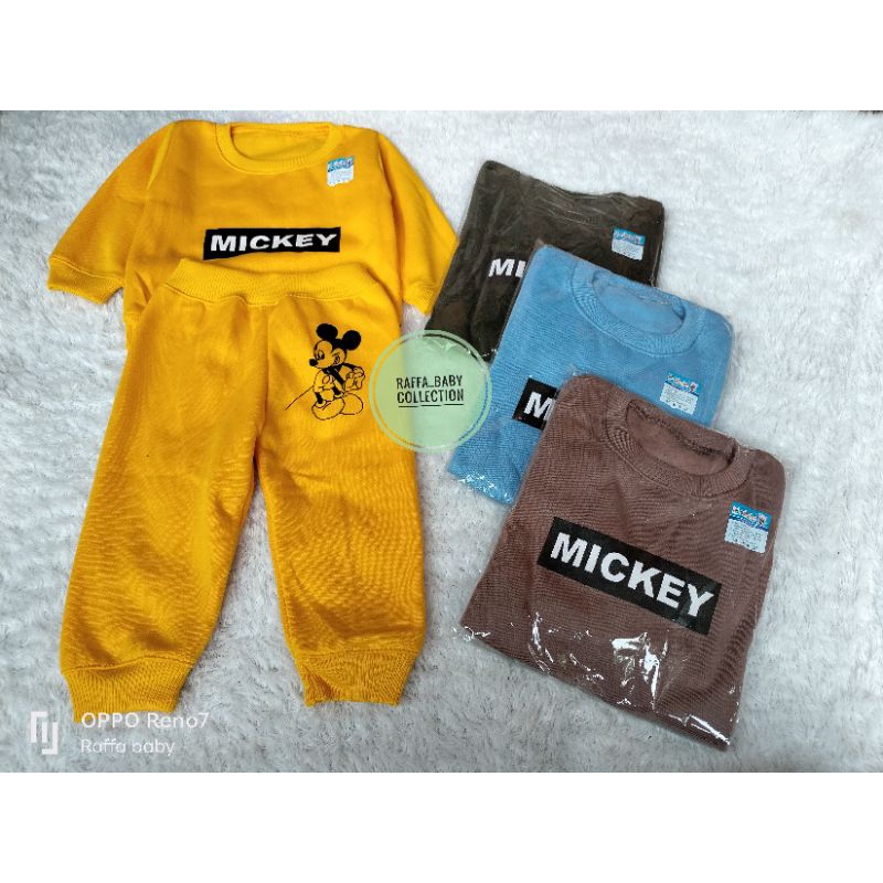 STELAN sweater bayi/anak motif Mickey