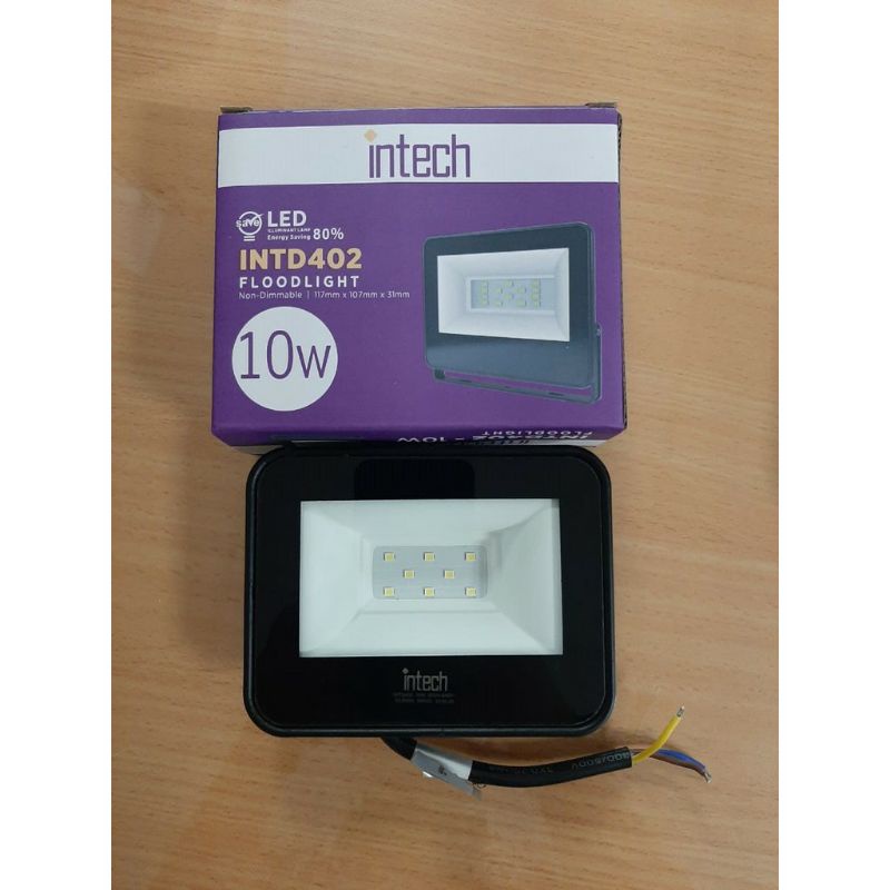 Lampu sorot 10w intech putih kuning sorot LED 10watt murah intech dari inlite grosir