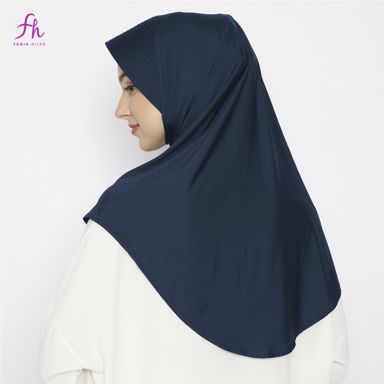 Jilbab Instan Sport Basic Rania Navy