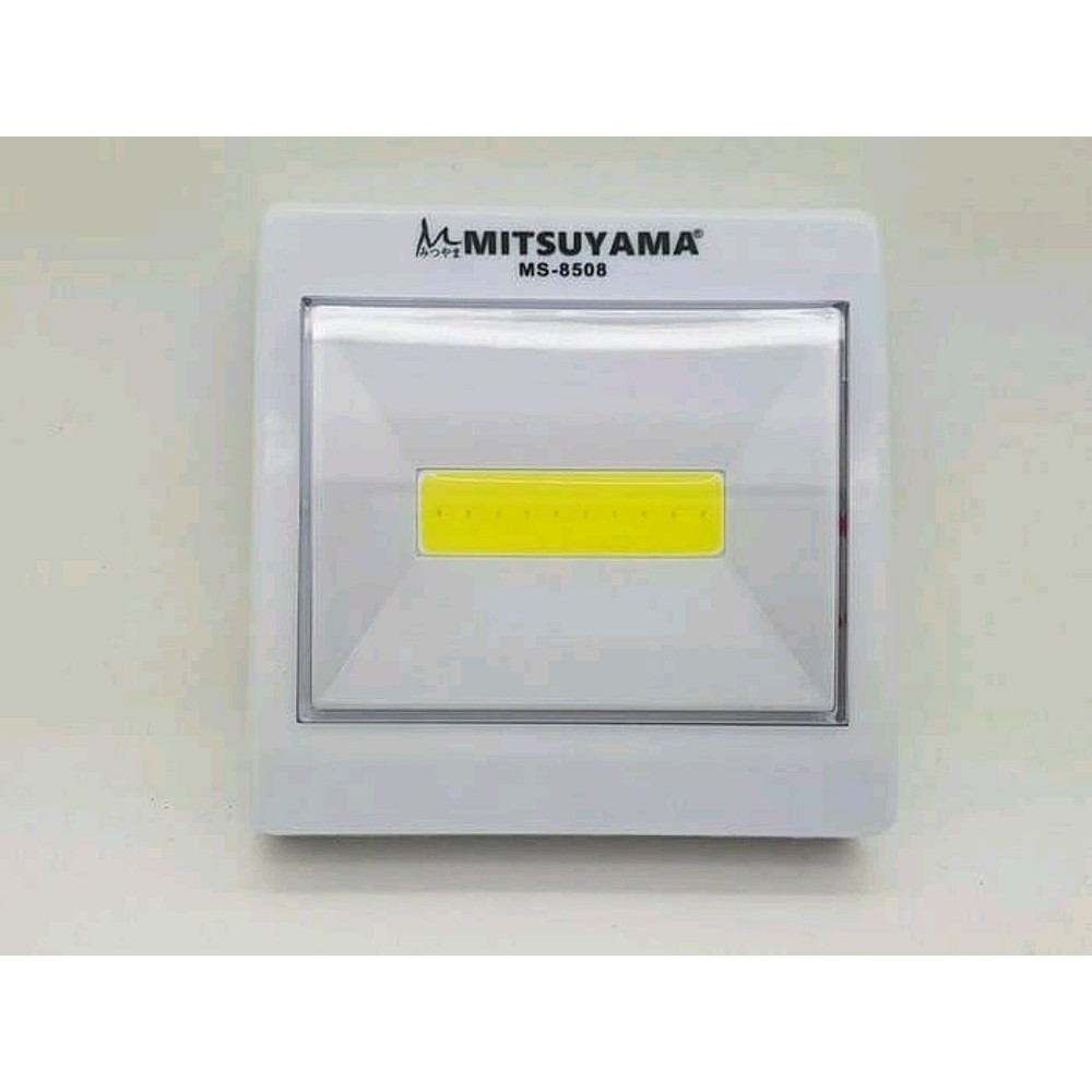 Lampu tempel Emergency Mitsuyama / Lampu Dinding Mistuyama MS-8508 MS 8508 MS8508 COB Led