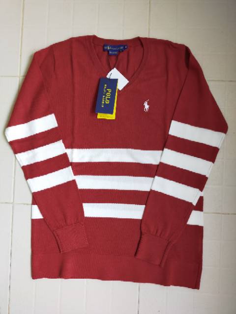 Polo Ralph Lauren Ori Lengan Panjang Marron Size M