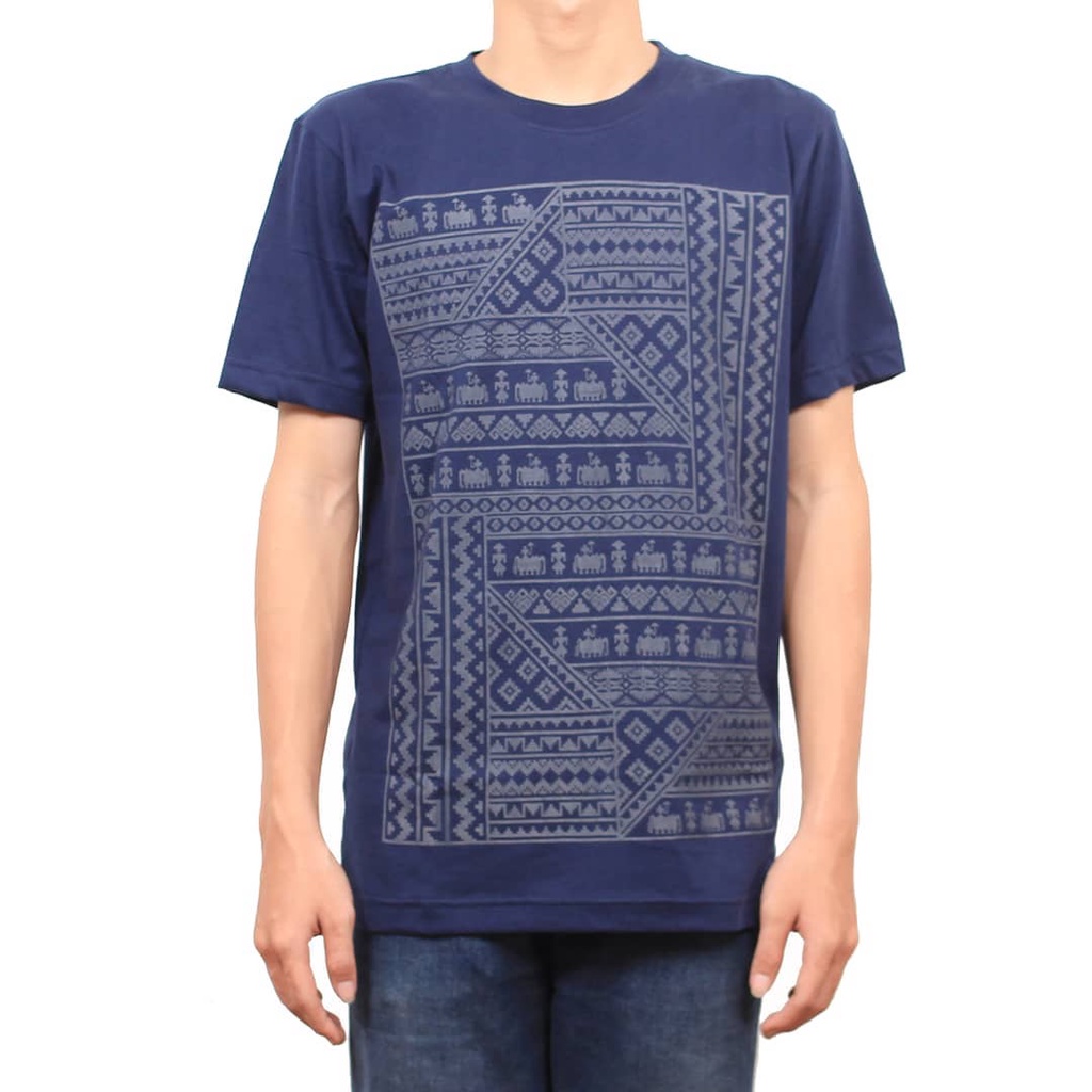 Kaway T-shirt KAWAY-AXE BOX FULTAPS NAVY