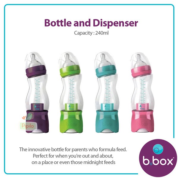 Bbox Bottle And Dispenser / Dot Botol Minum Bayi