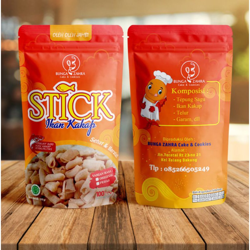 

Oleh-oleh khas Jambi Stick ikan kakap