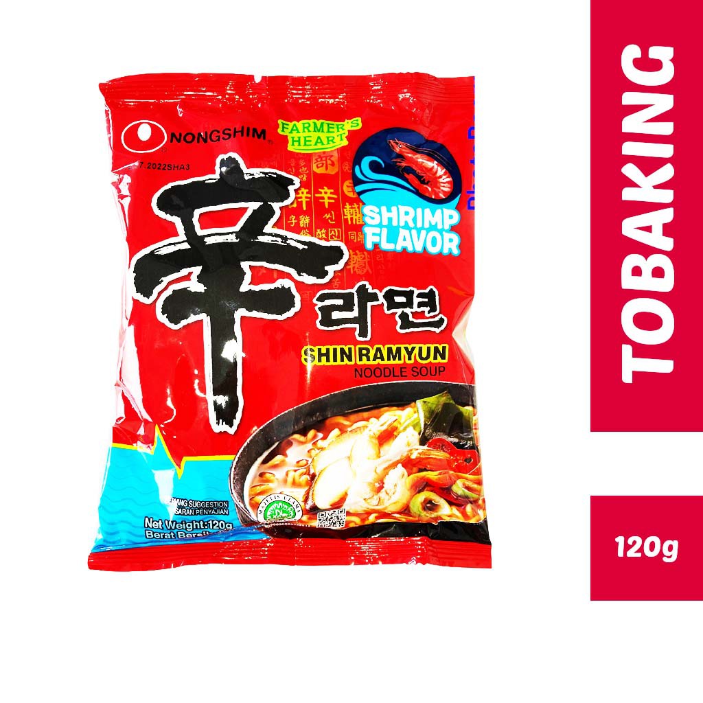 

Nongshim Shin Ramyun Shrimp Flavor Mie Instan Korea