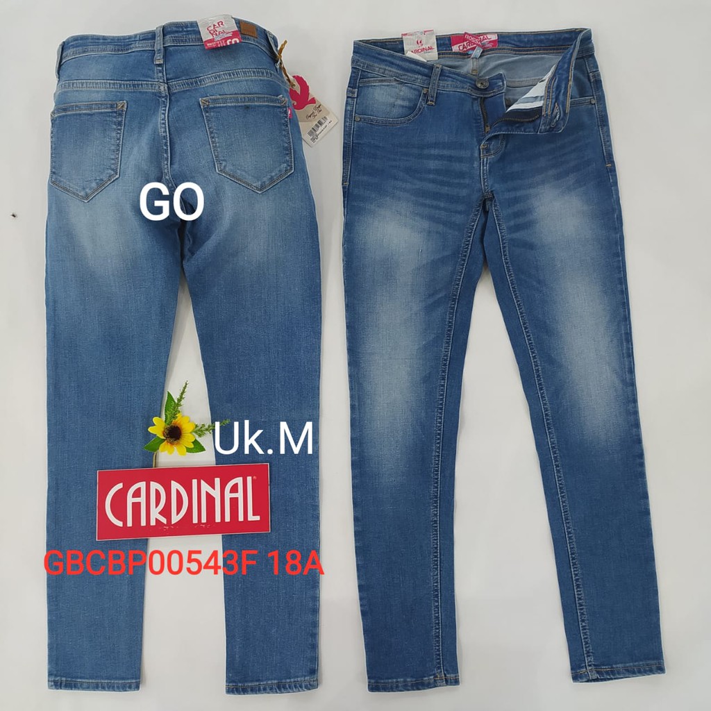 gof M CELANA JEANS CARDINAL Pensil Casual Stretch Skinny Slimfit Super Skinny Celana Panjang Ladys