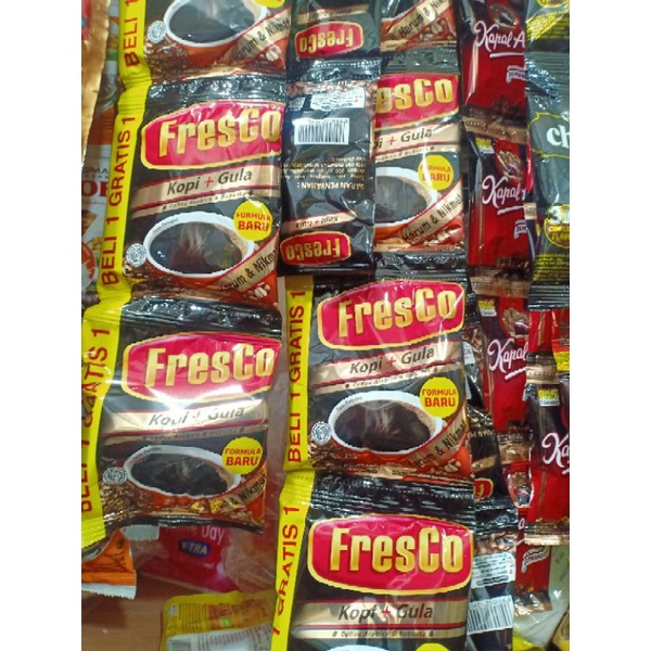 

FRESCO KOPI+GULA ISI 20 SACSHET X 25gr (BELI 1 GRATIS 1)