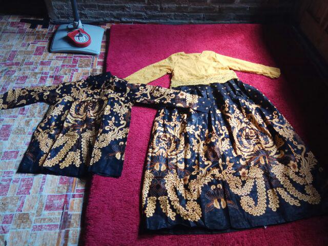 Couple Gamis Bruklat Ratunica Couple Batik Ratunika Broklade