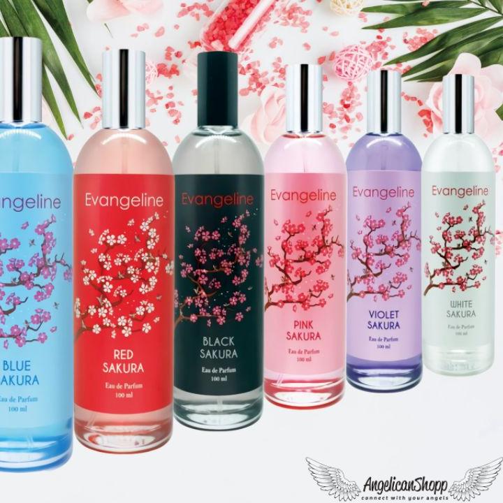 READY ✅[BPOM] EVANGELINE SAKURA SERIES PARFUME EDP 100 ML|SQ2