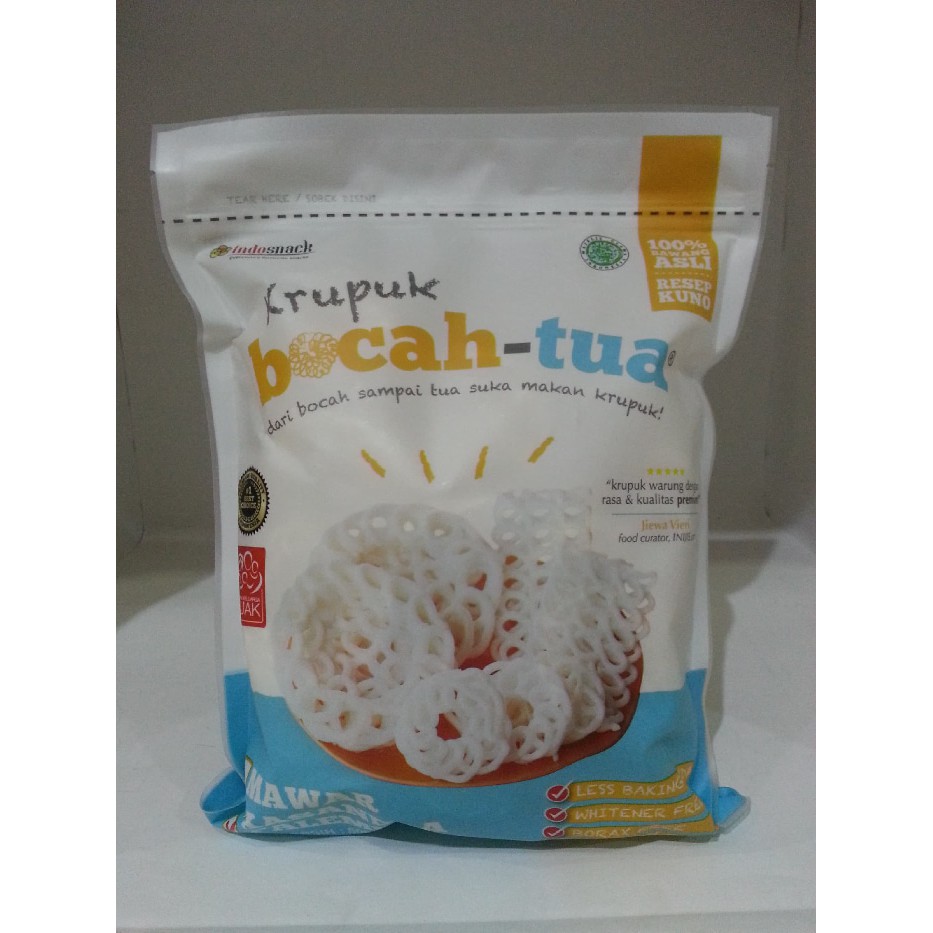 

Krupuk Bocah-Tua Palembang 500gr / Krupuk Palembang / Kerupuk Warung