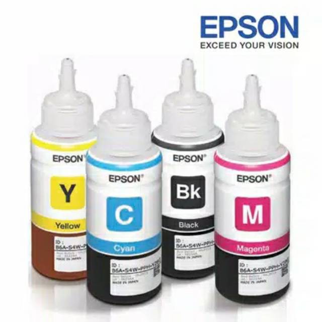 Tinta Epson T664 Asli / Original segel L310 L120 Expired