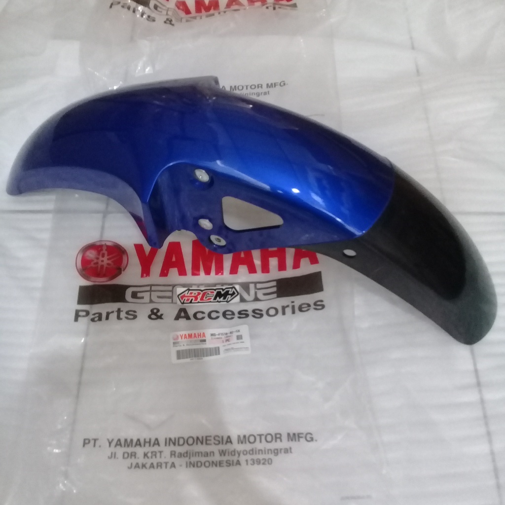 SLEBOR SPAKBOR DEPAN RXKING RX KING RX-KING RXK HIJAU LUMUT HITAM BIRU ORI ORIGINAL YAMAHA YGP ASLI 3RS-F1510