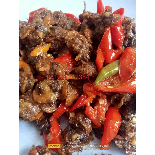 balado kerang super pedas 250gram