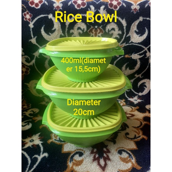 Tupperware Rice Bowl