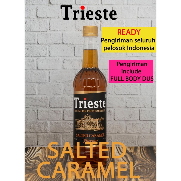 

SIRUP- TRIESTE SYRUP RASA SALTED CARAMEL -SIRUP.